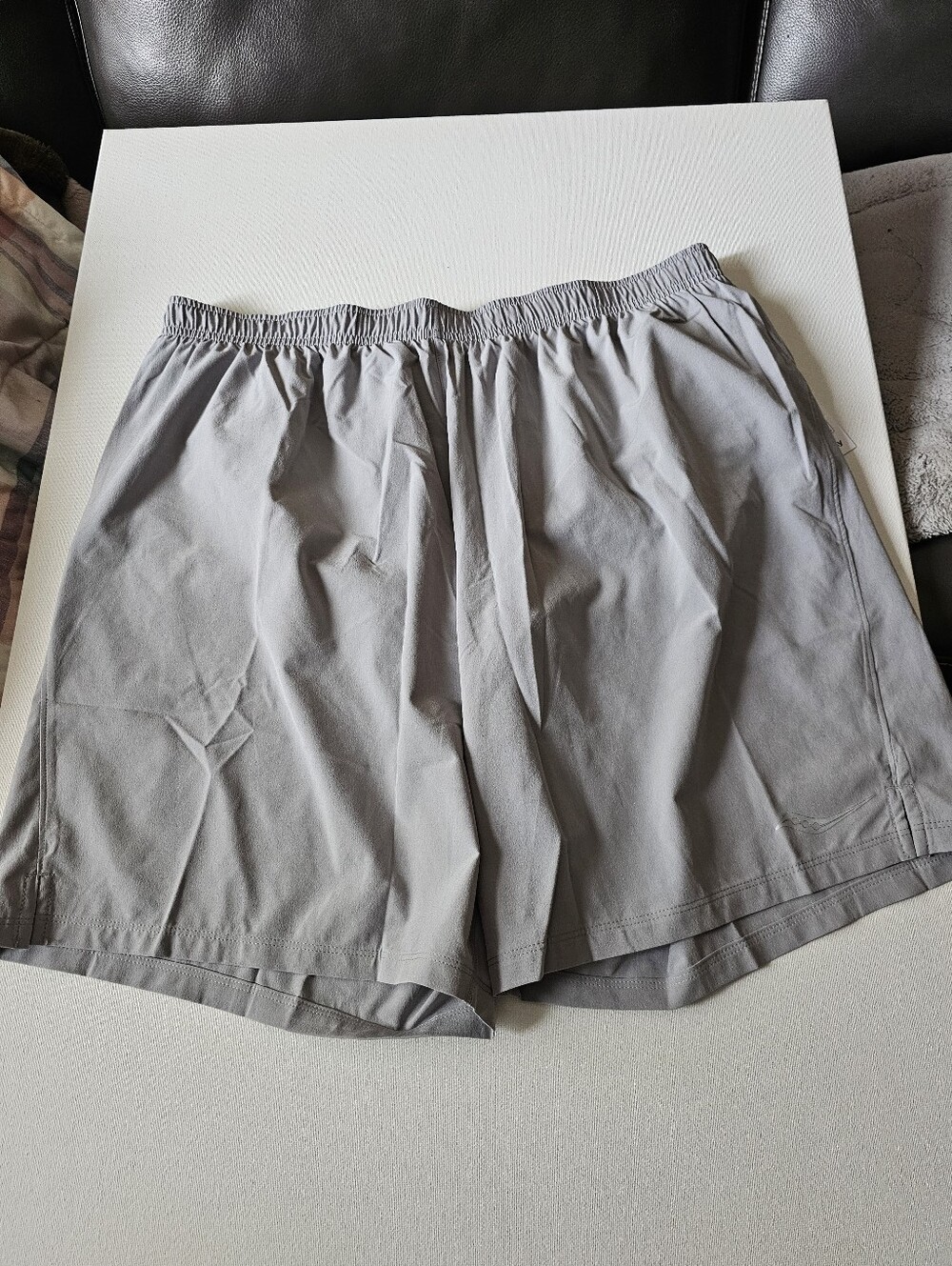 Saucony Men's Light Gray Athletic Shorts 2xl New
